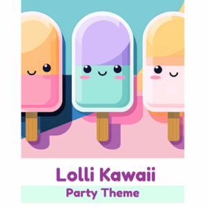 Party Printable Pack - Lolli Kawaii