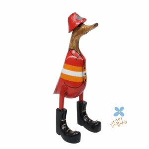 Wooden Duck - Fireman