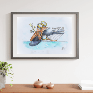 Wall Art - "Col. Spyhopper