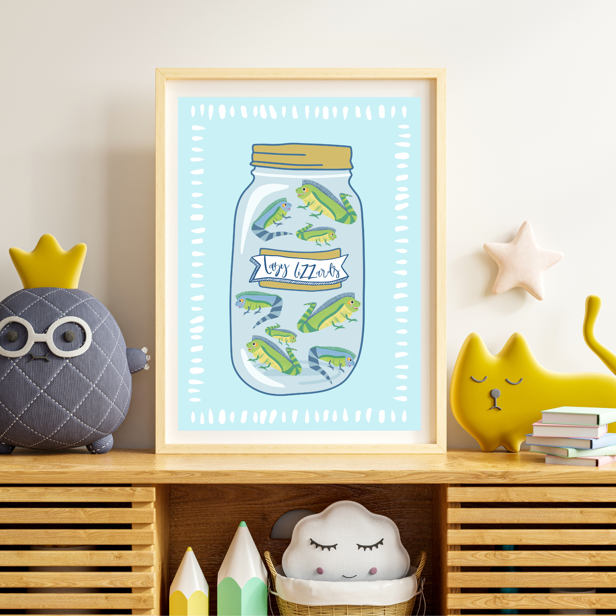 Art Prints - Lazy Daze (Set of 2) - Image 2