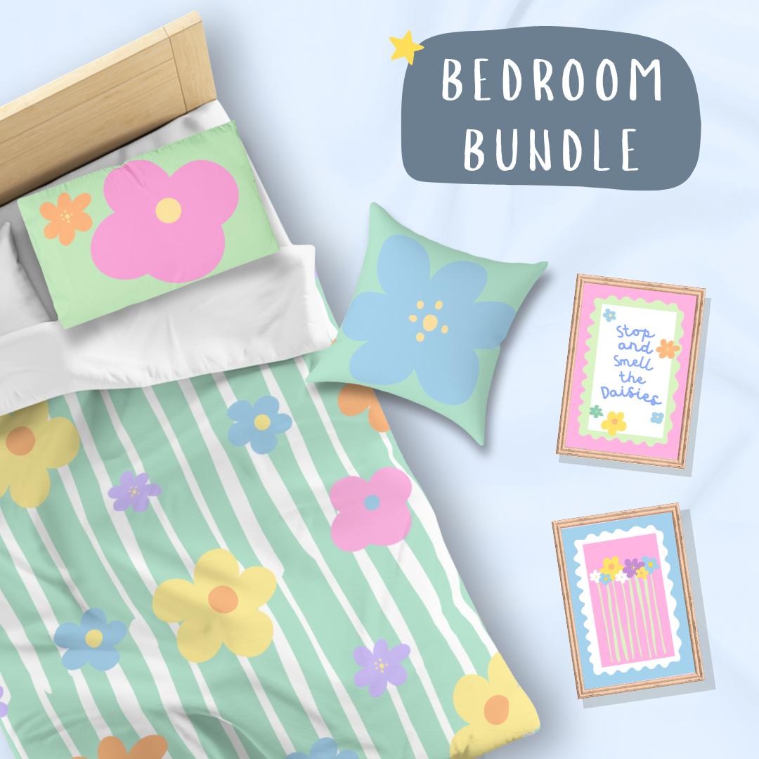 Bedroom Bundle - Blossom (Pastels)