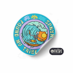Sticker (Vinyl) - Waverider Turquoise