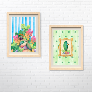 Art Prints - Garden Tales II (Set of 2)